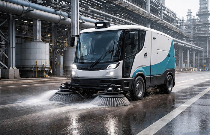 无人驾驶清扫车无线充电