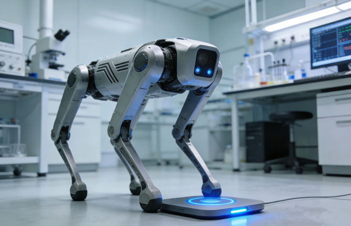 机器狗无线充电